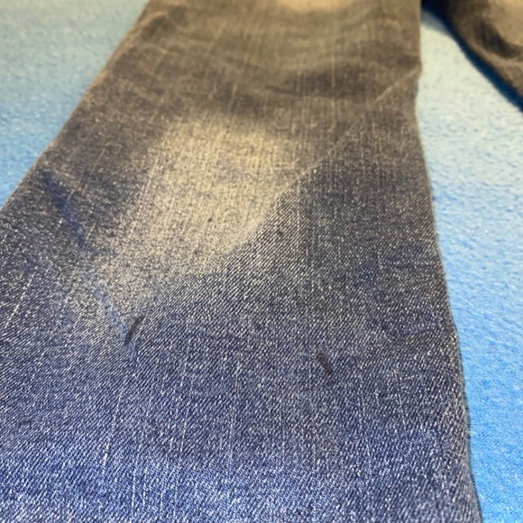 Gap denim boys size 7 regular stretch straight jeans fake button - Picture 5 of 5